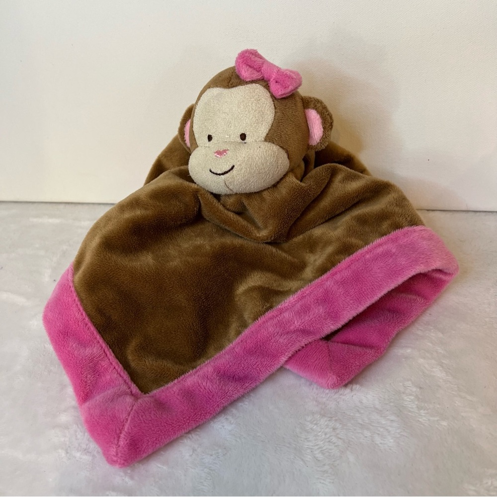 Tiddliwinks Monkey Lovey Security Blanket Baby Gift